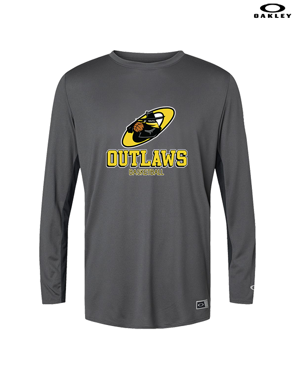 Idaho Outlaws Basketball Shadow - Mens Oakley Longsleeve