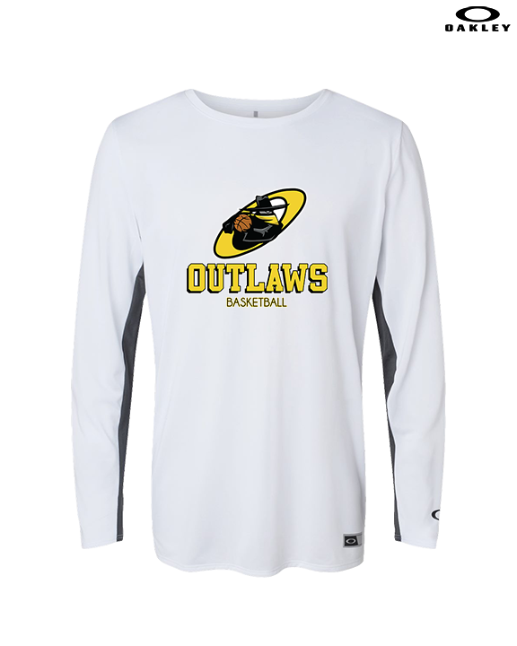 Idaho Outlaws Basketball Shadow - Mens Oakley Longsleeve