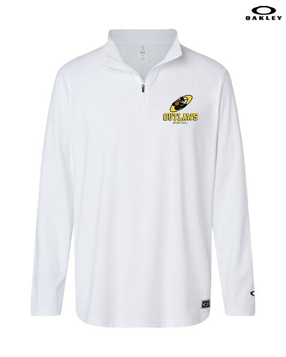 Idaho Outlaws Basketball Shadow - Mens Oakley Quarter Zip