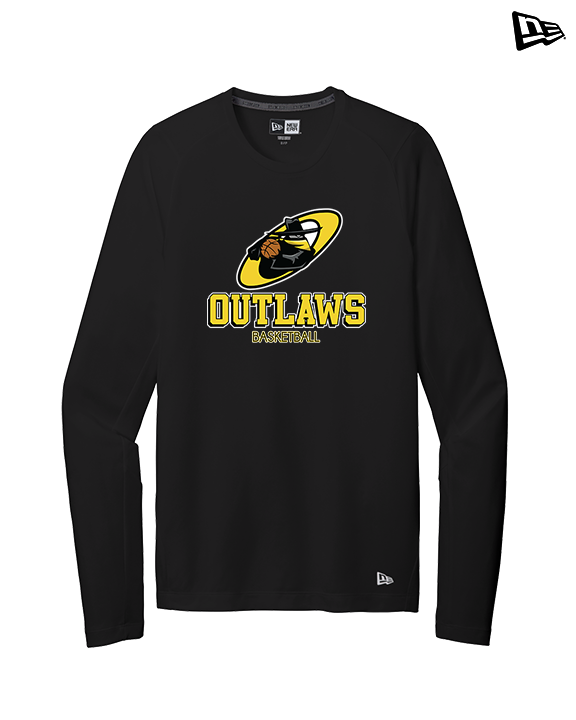Idaho Outlaws Basketball Shadow - New Era Performance Long Sleeve