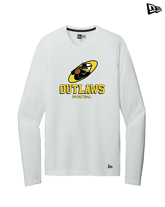Idaho Outlaws Basketball Shadow - New Era Performance Long Sleeve
