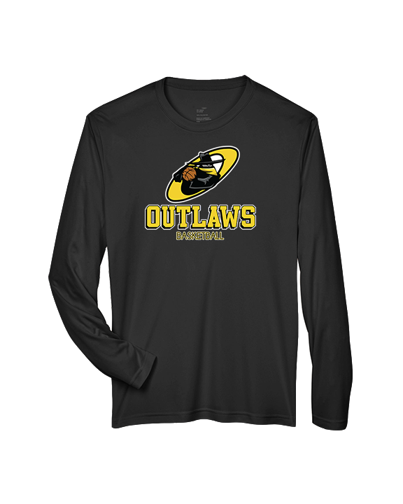 Idaho Outlaws Basketball Shadow - Performance Longsleeve
