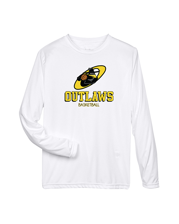 Idaho Outlaws Basketball Shadow - Performance Longsleeve