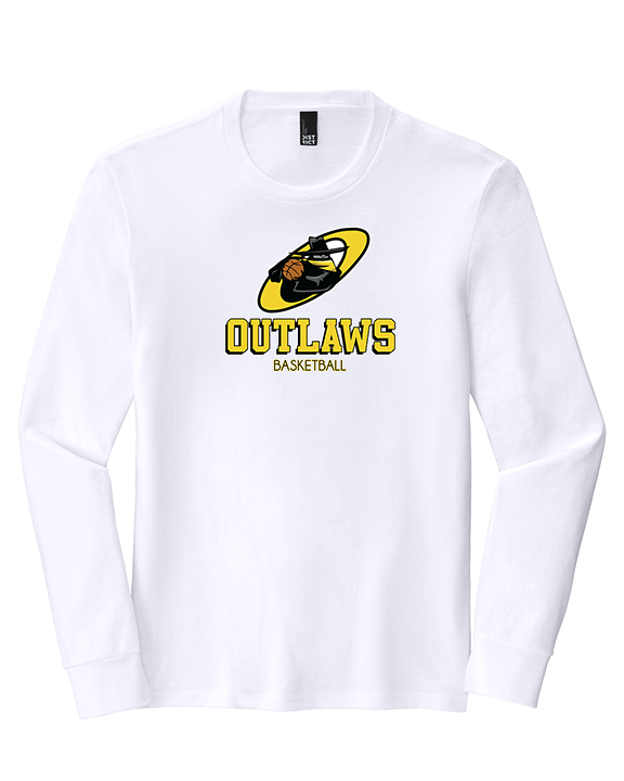 Idaho Outlaws Basketball Shadow - Tri-Blend Long Sleeve