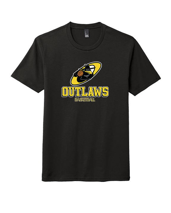 Idaho Outlaws Basketball Shadow - Tri-Blend Shirt
