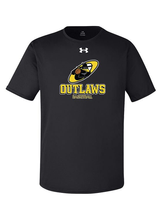 Idaho Outlaws Basketball Shadow - Under Armour Mens Team Tech T-Shirt