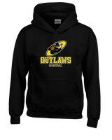 Idaho Outlaws Basketball Shadow - Unisex Hoodie