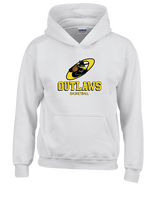 Idaho Outlaws Basketball Shadow - Unisex Hoodie
