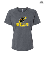 Idaho Outlaws Basketball Shadow - Womens Adidas Performance Shirt