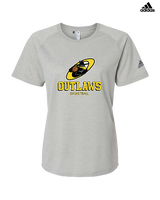 Idaho Outlaws Basketball Shadow - Womens Adidas Performance Shirt