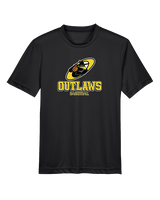 Idaho Outlaws Basketball Shadow - Youth Performance Shirt