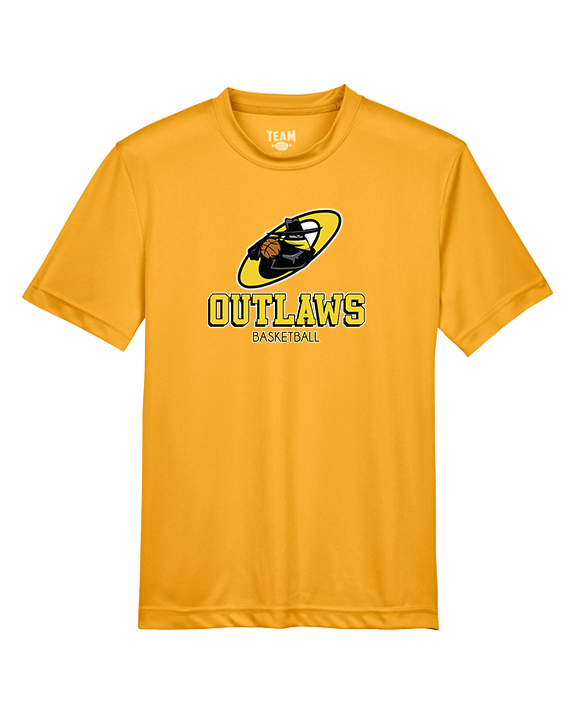 Idaho Outlaws Basketball Shadow - Youth Performance Shirt