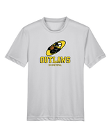 Idaho Outlaws Basketball Shadow - Youth Performance Shirt