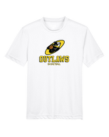 Idaho Outlaws Basketball Shadow - Youth Performance Shirt