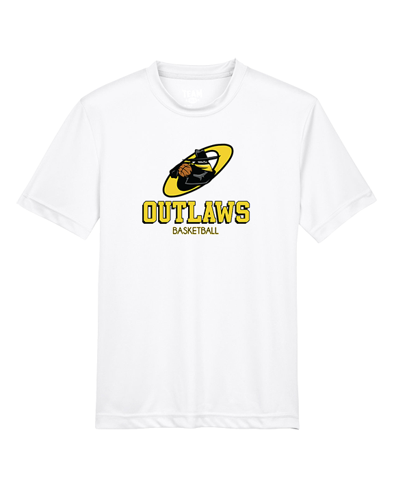 Idaho Outlaws Basketball Shadow - Youth Performance Shirt