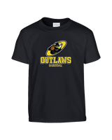 Idaho Outlaws Basketball Shadow - Youth Shirt