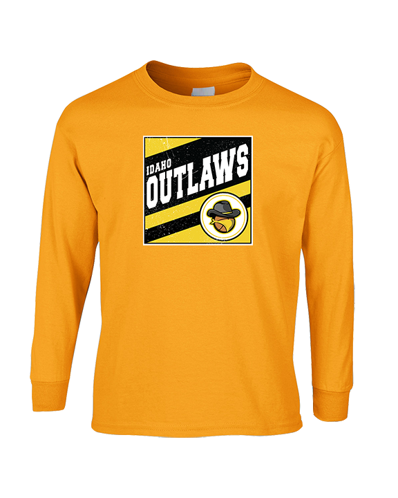 Idaho Outlaws Basketball Square - Cotton Longsleeve