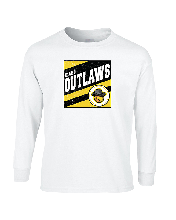 Idaho Outlaws Basketball Square - Cotton Longsleeve