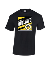 Idaho Outlaws Basketball Square - Cotton T-Shirt