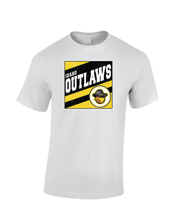 Idaho Outlaws Basketball Square - Cotton T-Shirt