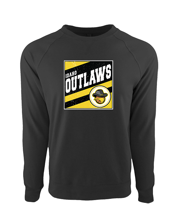 Idaho Outlaws Basketball Square - Crewneck Sweatshirt