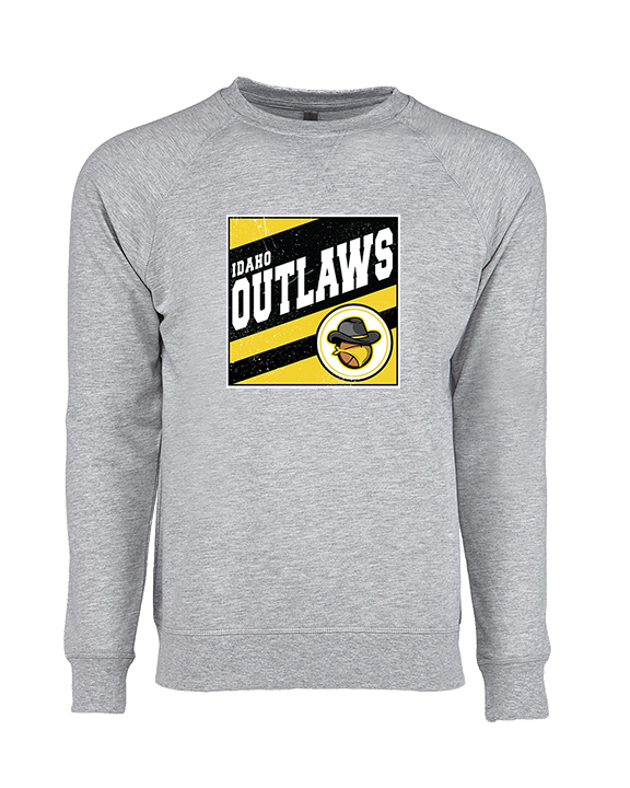 Idaho Outlaws Basketball Square - Crewneck Sweatshirt