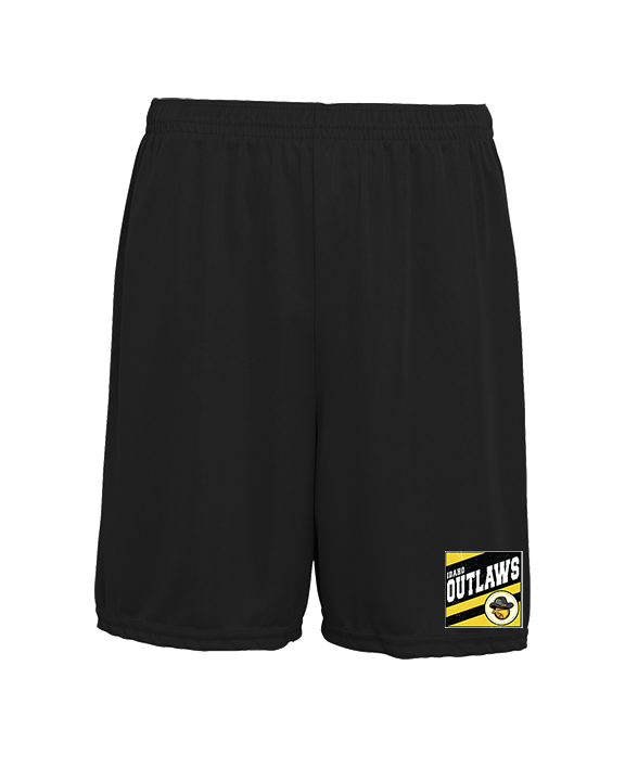 Idaho Outlaws Basketball Square - Mens 7inch Training Shorts
