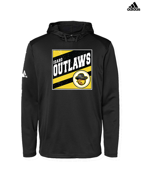 Idaho Outlaws Basketball Square - Mens Adidas Hoodie