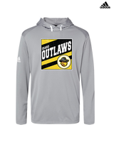 Idaho Outlaws Basketball Square - Mens Adidas Hoodie