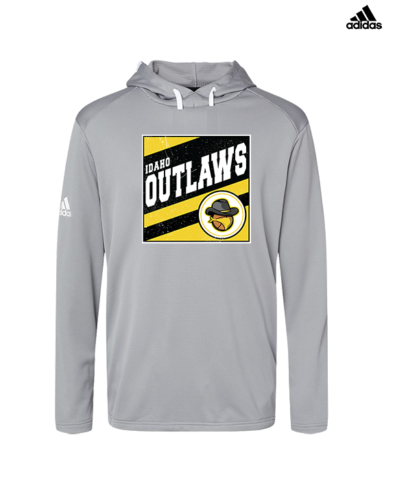 Idaho Outlaws Basketball Square - Mens Adidas Hoodie