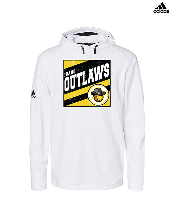 Idaho Outlaws Basketball Square - Mens Adidas Hoodie
