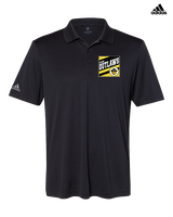 Idaho Outlaws Basketball Square - Mens Adidas Polo