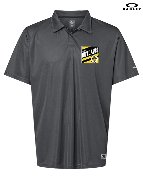 Idaho Outlaws Basketball Square - Mens Oakley Polo