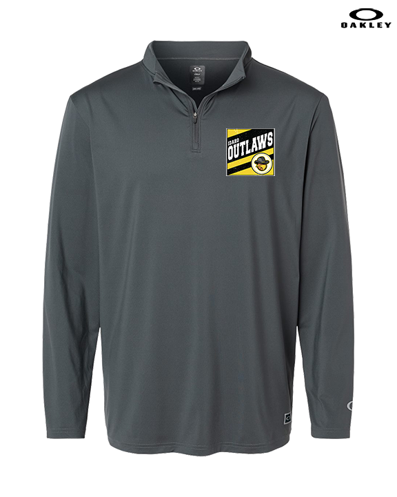 Idaho Outlaws Basketball Square - Mens Oakley Quarter Zip