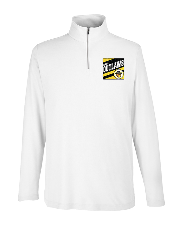 Idaho Outlaws Basketball Square - Mens Quarter Zip