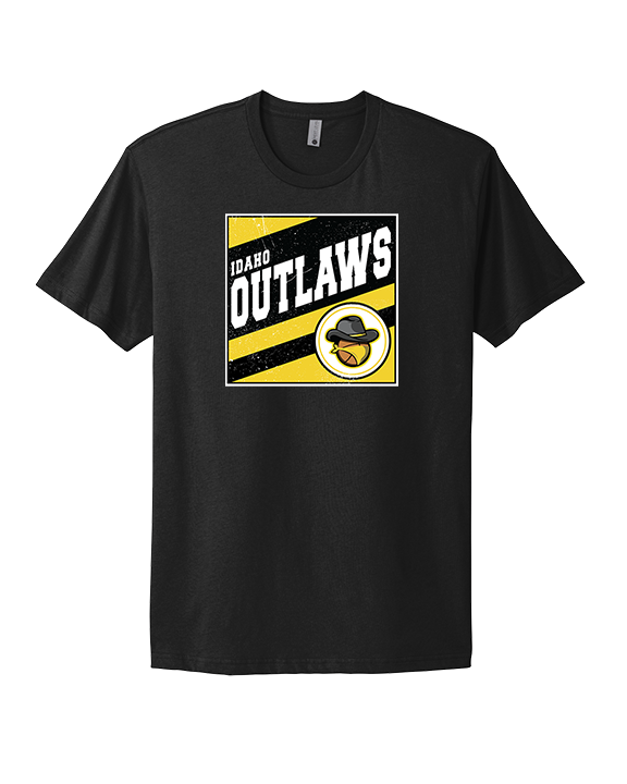 Idaho Outlaws Basketball Square - Mens Select Cotton T-Shirt