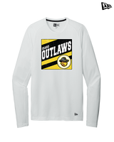 Idaho Outlaws Basketball Square - New Era Performance Long Sleeve