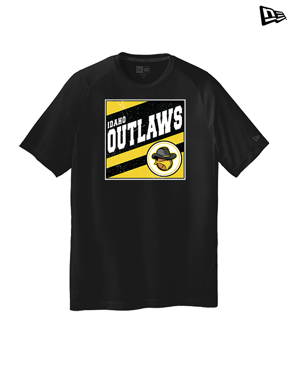 Idaho Outlaws Basketball Square - New Era Performance Shirt