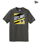 Idaho Outlaws Basketball Square - New Era Performance Shirt