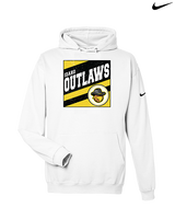 Idaho Outlaws Basketball Square - Nike Club Fleece Hoodie