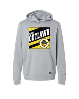 Idaho Outlaws Basketball Square - Oakley Performance Hoodie