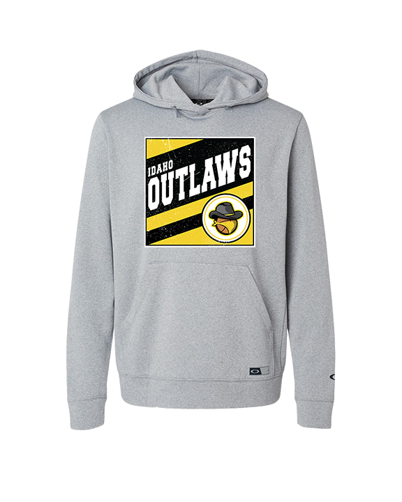 Idaho Outlaws Basketball Square - Oakley Performance Hoodie