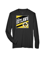 Idaho Outlaws Basketball Square - Performance Longsleeve