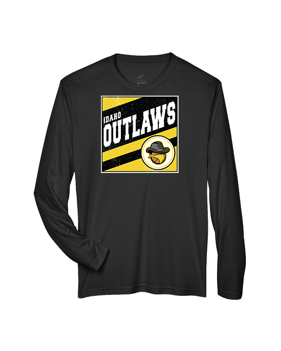 Idaho Outlaws Basketball Square - Performance Longsleeve