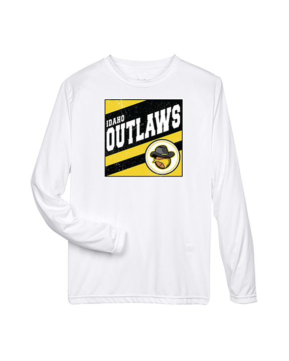 Idaho Outlaws Basketball Square - Performance Longsleeve