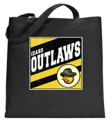 Idaho Outlaws Basketball Square - Tote
