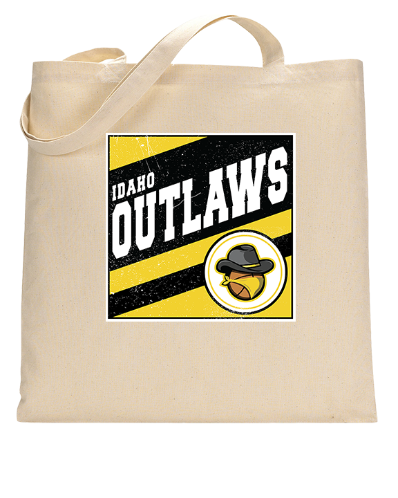 Idaho Outlaws Basketball Square - Tote