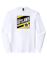 Idaho Outlaws Basketball Square - Tri-Blend Long Sleeve