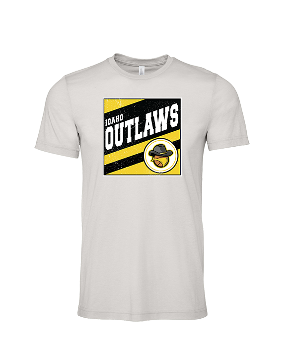 Idaho Outlaws Basketball Square - Tri-Blend Shirt