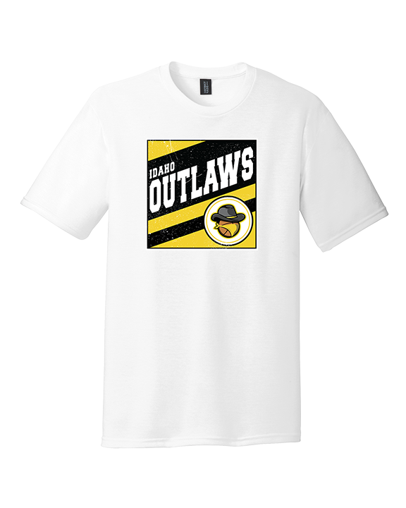 Idaho Outlaws Basketball Square - Tri-Blend Shirt